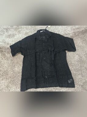 Dexter — Mesh Camp Collar Shirt